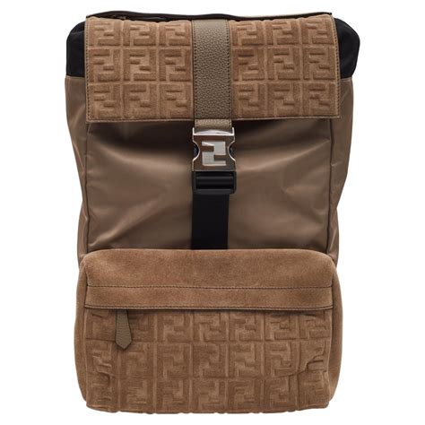 fendi ff logo backpack|fendi backpack for women.